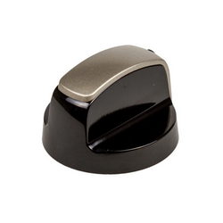 Control knob for Ariston hob black/silver