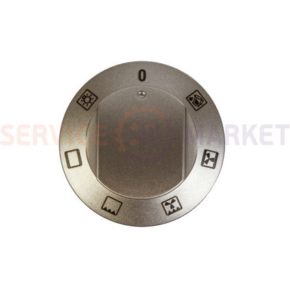 Oven mode control knob for Gorenje stove gray