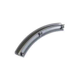 Door handle (hatch) for Bosch tumble dryer silver