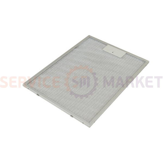 Grease filter for hood 400x278x9mm (under latches) Gorenje