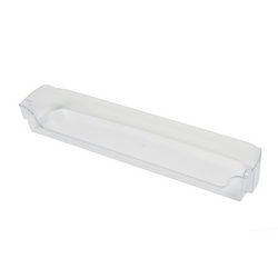 Door shelf (upper) for refrigerator 465x105mm Indesit transparent