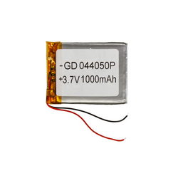 Полимерный аккумулятор GD 044050P 3,7V 1000mAh 40x51x??mm