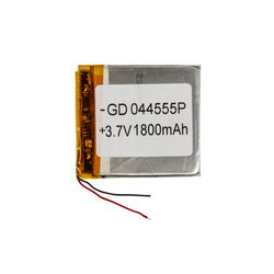 Полимерный аккумулятор GD 044555P 3,7V 1800mAh 45x50x??mm