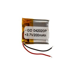Полимерный аккумулятор GD 042020P 3,7V 200mAh 20x21x??mm