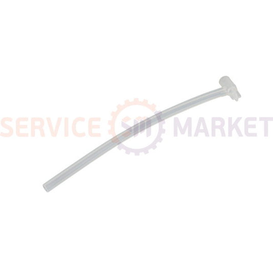 L-shaped tube for water flow meter for coffee machine L=190mm DeLonghi