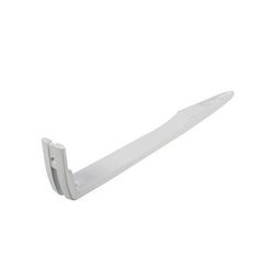 Upper/lower door handle for Beko refrigerator white