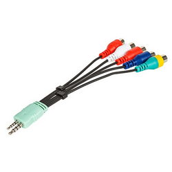 Component AV adapter for LED TV Samsung