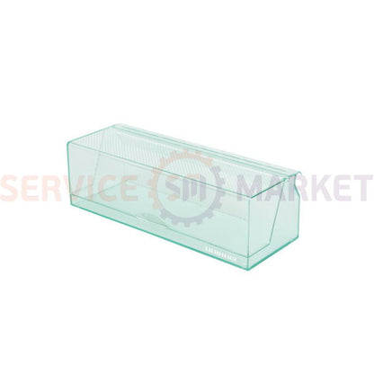 Door shelf (upper, large) with lid for refrigerator 290x110x95mm (with logo) Liebherr