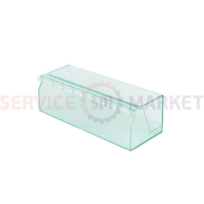 Door shelf (upper, large) with lid for refrigerator 290x110x95mm (with logo) Liebherr