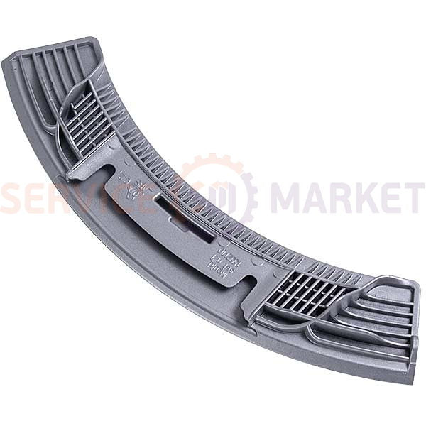 Door (hatch) handle assembly for Electrolux washing machine silver