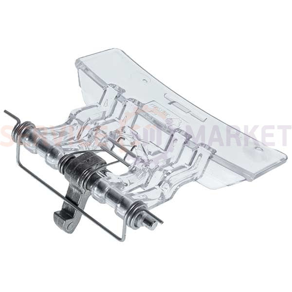 Door (hatch) handle assembly for Electrolux washing machine silver