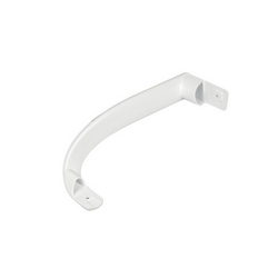 Lower door handle for Beko refrigerator white/gray