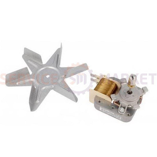 Двигатель вент. конвекции + крыльчатка для духовки OSM-15S 22W Whirlpool
