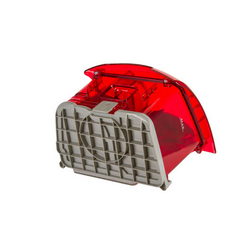 Dust container assembly for Gorenje vacuum cleaner red