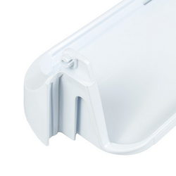 Door shelf (upper) for refrigerator 443x104mm Indesit