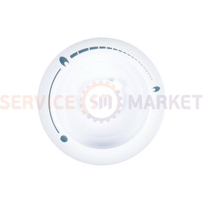 Limb (disk) of the handle of regulation of a burner for a stove Beko white