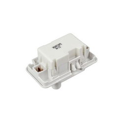 Push-button light switch (double_2C) W10471975 for refrigerator. Whirlpool
