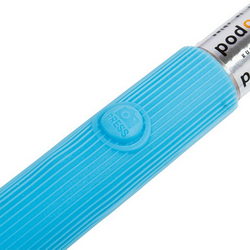Selfie monopod Z07-5S L=230-975mm wired connection blue handle