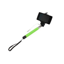 Selfie monopod Z07-5S L=230-975mm wired connection green handle
