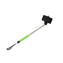 Selfie monopod Z07-5S L=230-975mm wired connection green handle
