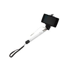 Selfie monopod Z07-5S L=230-975mm wired connection white handle