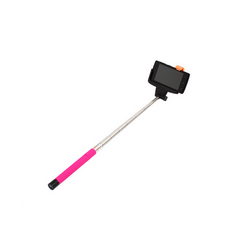 Selfie Monopod Z07-5 L=235-1060mm Bluetooth Connect Pink Handle