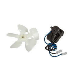Fan motor F61-12 240V + impeller D=150mm radiator for refrigeration Indesit