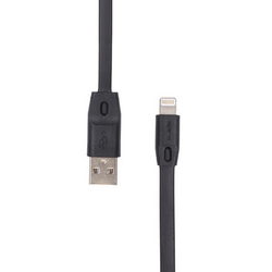 USB data cable (Lightning) Remax Full Speed ​​L=1000mm for mobile phone iPhone 5 Apple black