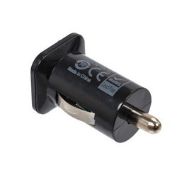 Car charger (input 12-24V output 2 x USB 5V 1/2.1A) for Apple mobile phone