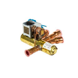 4-way valve DHF-11 (inlet 1/2" ODF, outlet 5/8" ODF) for air conditioner