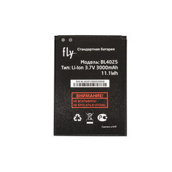 Аккум. батарея BL4025 Li-ion 3.7V 3000mAh для моб. тел. Fly (OR)