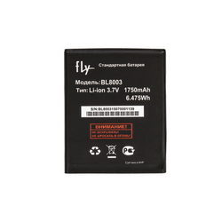Аккум. батарея BL8003 Li-ion 3.7V 1750mAh для моб. тел. Fly (OR)