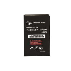 Аккум. батарея BL8001 Li-ion 3.7V 1500mAh для моб. тел. Fly (OR)