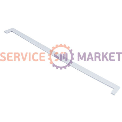 Frame front glass shelf above vegetable drawer in cold Beko