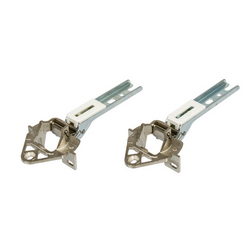 Set of door hinges (2 pcs.) (upper + lower) for Bosch refrigerator