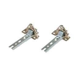 Set of door hinges (2 pcs.) (upper + lower) for Bosch refrigerator