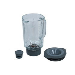 Blender bowl 1600ml (glass) assembled Kenwood gray