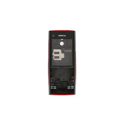 Complete housing for mobile phone X2-00 Nokia red (HC)