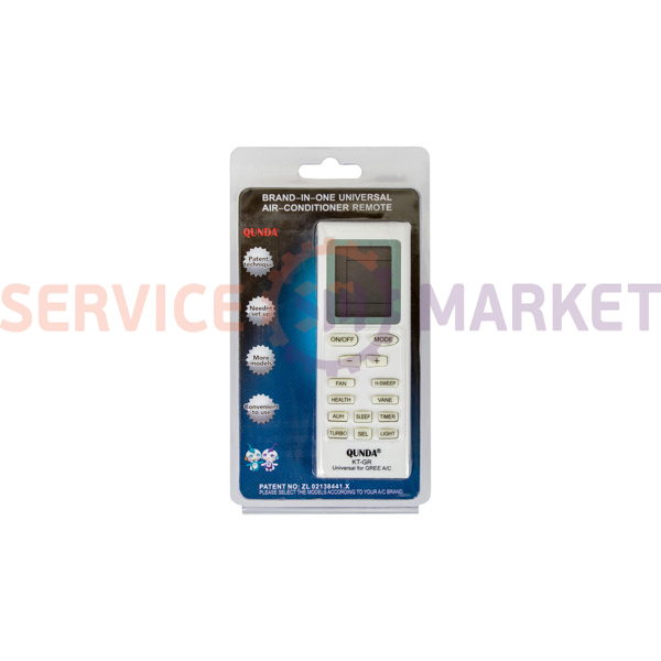 Qunda air conditioner KT-GR Universal remote control