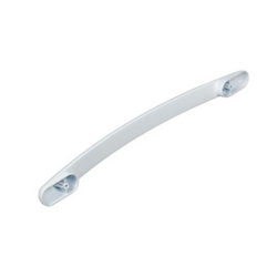 Oven door handle for stove L=465/fastener 370mm Hansa white