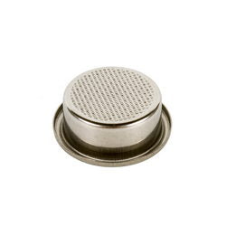 Filter-sieve for two pores. D=45mm D edge=55mm H=20mm (with fix.) for coffee maker DeLonghi