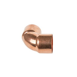 Copper adapter 90° for air conditioner 1 5/8"
