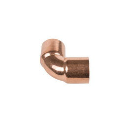 Copper adapter 90° for air conditioner 7/8"