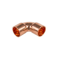Переходник угловой 90° медный 3/8" для кондиционера