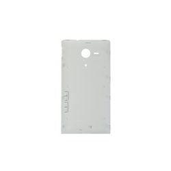 Back panel of the case for mobile phone Sony white