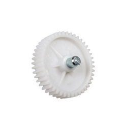 Gear with shaft for meat grinder D=77, H=18, Z=44 (shaft D=12x72 hexagon) Mirta