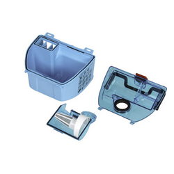 Dust container assembly for Rowenta vacuum cleaner, turquoise color