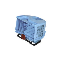 Dust container assembly for Rowenta vacuum cleaner, turquoise color