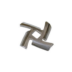 Meat grinder knife D=47mm s=5mm Otv.=9x9mm DMG-154Q DEX