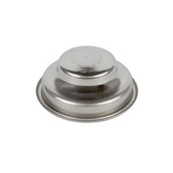 Filter-sieve for one pore. D=60-38mm (step.) D edge=68mm H=28mm for coffee maker Saeco